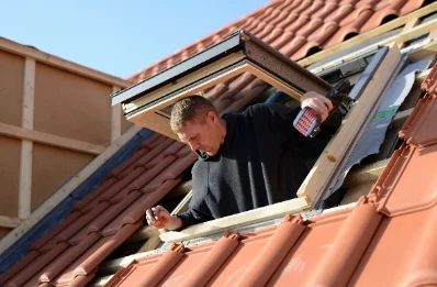 Pose de fenêtres de toit Velux au Vaudoué